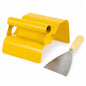 Concrete Curb Trowel, Stainless Steel Curb Tool with Putty Knife