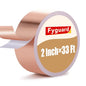 Copper Foil Tape 2 Inch x 33 Ft, Conductive Adhesive, 1 Roll