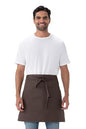 Chef Works Unisex Half Bistro Server Apron - color: Espresso, 1 Pack