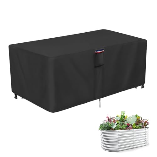 6x3 FT Raised Garden Bed Cover- Waterproof Cover for Outdoor - size: 73"L X 37”W x 25"H