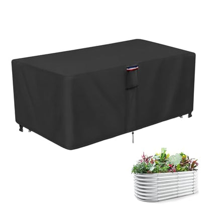 6x3 FT Raised Garden Bed Cover- Waterproof Cover for Outdoor - size: 73"L X 37”W x 25"H