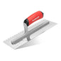 Goldblatt 1/4'' x 1/4'' x 1/4'' Square-Notch Tile Trowel, 11'' x 4.5'' - size: SQ 1/4