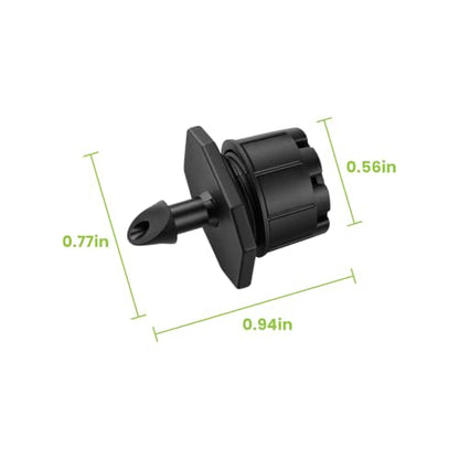 Adjustable Drip Irrigation Emitters for Raindrip 157005B,10 Pcs