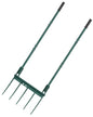 Broadfork Garden Tool, 5-Tine Manual Soil Tiller, Heavy Duty