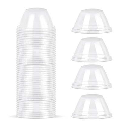 50 Pack Clear Humidity Grow Domes for Plants, 1.57in Inner Diameter