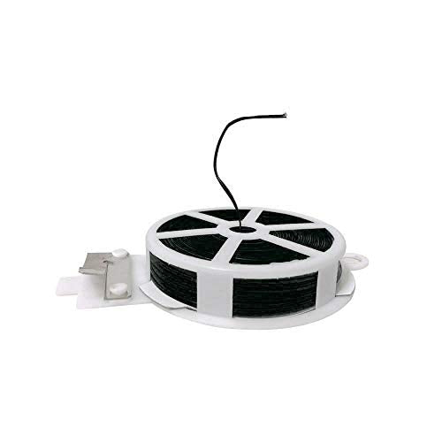 Plant Twist Ties with Cutter 2 Pack, Garden Twist Ties for Plants and Gardening Black Total 328 Feet