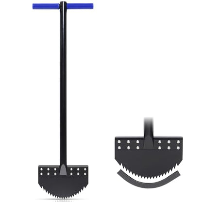 One-Piece 40in Manual Edger Lawn Tool with Spring Steel Blade - size: 40" One-piece