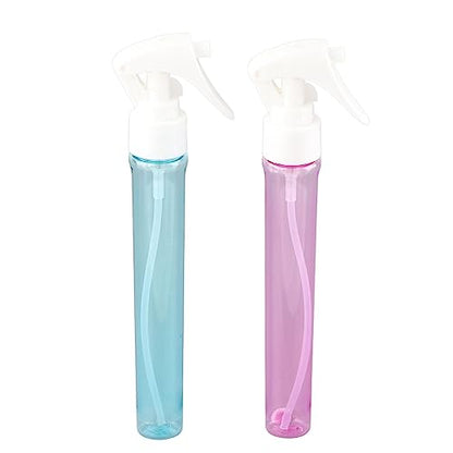 FILFEEL Continuous Mister Spray Bottle Travel Size Spray Bottle, Spray Water Bottle Hair Mister, Fine Mist Stylist Sprayers Empty Small Misting Spritzer, Perfume Atomizer - 2pcs