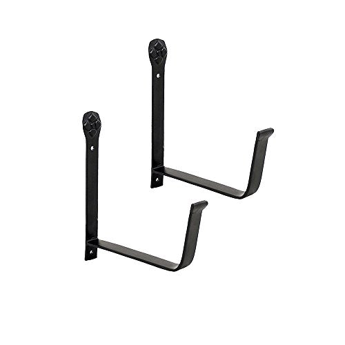 Achla Designs Window Flower Box Wall Brackets, 6 inch, SFB-01 - size: 6-inch
