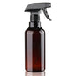 12oz/350ml Plastic Spray Bottles 1 Pack, Adjustable Mist/Stream - color: 16.9oz-Brown