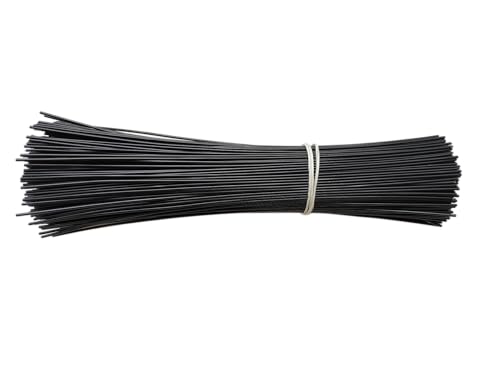 400 Pcs Black,5" Plastic Twist Ties, Garden Plant Twist Tie Cable Tie, Plastic Cable Ties for Bread Candy Bags, Gift Bags (Black,5") - color: Black,5"