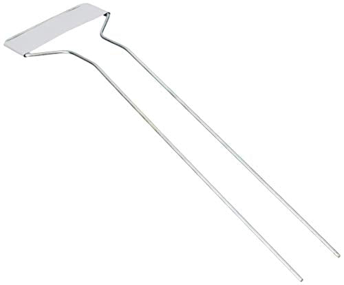 Bosmere Small-Faced Zinc Metal Plant Marker with Carbon Pencil, 10" High (Pack of 20) - color: Zinc, size: 10" High, style: Small
