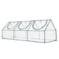 Aoodor 9 x 3 x 3 ft Mini Greenhouse - color: Transparent, size: 9 x 3 x 3 ft