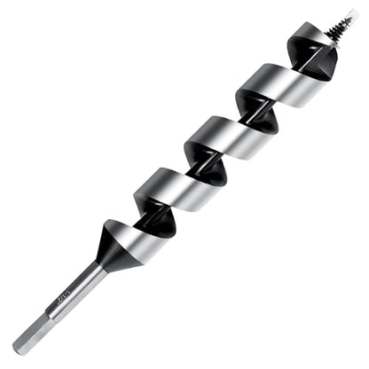 1-1/2 Inch x 12 Inch Long Ship Auger Drill Bit Set for Wood - size: 1-1/2"x12"