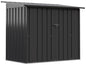 Aoxun Outdoor Storage Cabinet 35 Cu.Ft Metal Storage Shed with Floor