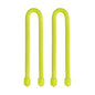 Nite Ize Original Gear Tie, Reusable Twist Tie, 6 Inch, Yellow, 2 Pack