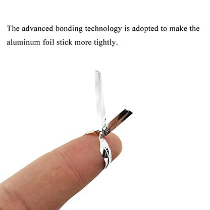 HAHIYO 300Pcs 4 Inches Silver Metal Twist Ties for Bread, Candy, Coffee, Plant Garden, Cellophane Treat Bags, Gift Wrapping, Halloween Party, Cake Present, Art Crafts - color: Silver, size: 4 Inches