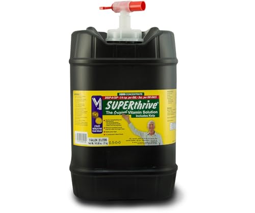 SUPERthrive VI30182 Plant Vitamin Solution, 5 Gallon - size: 5 Gallon