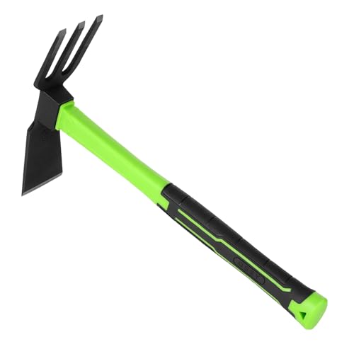 Garden Hand Hoe and Cultivator Rake for Weeding, 1.5lb