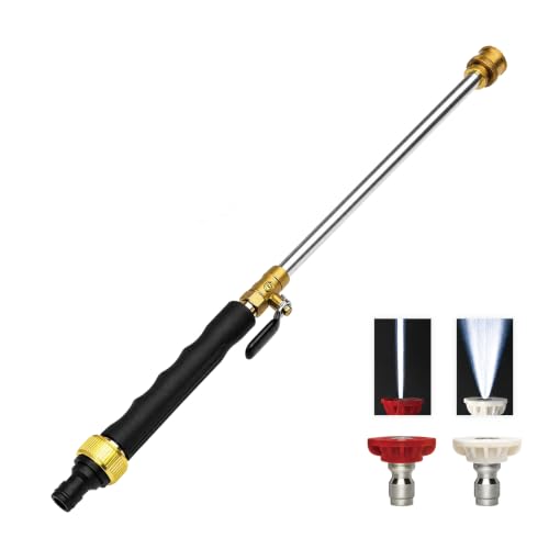 Quick Connect Washer Wand with 2 Nozzles