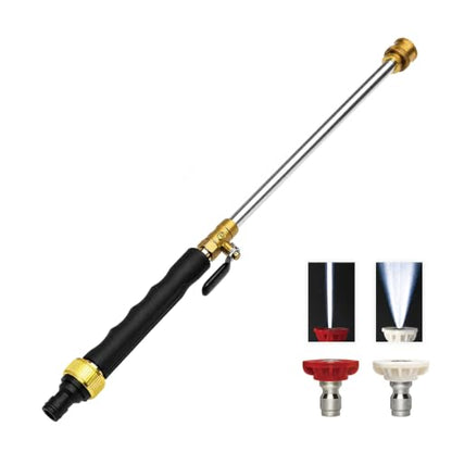 Quick Connect Washer Wand with 2 Nozzles