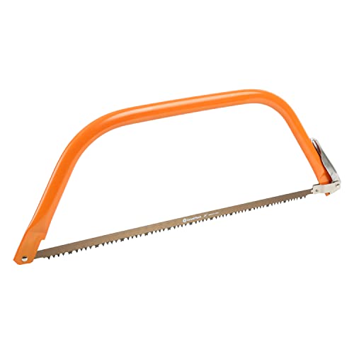 GreatNeck 24 Inch Bow Saw for Brush Clearing and Dry Wood Cutting - size: 24 Inch, style: Saw