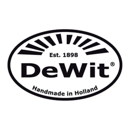 DeWit Drop Grip Hand Plow – Dutch Garden Tool, Ash Wood Handle, Dual Bulb Grip, 22.4" Length, Mini Furrow Opener for Raised Beds & Soil Cultivation