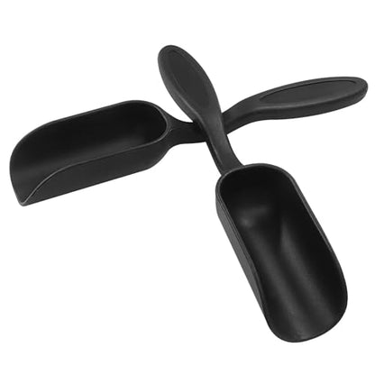 10Pcs Plastic Mini Gardening Shovel Spoons, All Black - color: All Black(10pcs)