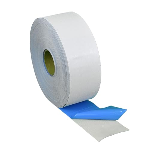 Reflective Temporary Pavement Tape, Slip-Resistant & Durable. Heavy-Duty Rubber Base for Outdoors. Ideal for Driveways, Walkways & Parking Areas (White, 4 Inch X 148 Feet) - color: White, size: 4 Inch X 148 Feet