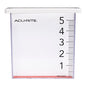 AcuRite (00858W) Waterfall Rain Gauge with 5" Rainfall Capacity, Clear - color: Waterfall