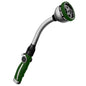 RESTMO Watering Wand Heavy Duty, 15-Inch Long Hose Nozzle Sprayer - color: Green