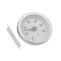 63mm Pipe Surface Thermometer IP55 0-120°C, Bimetal Spring Thermometer for Oil Systems, Power Plants, Marine, Fast On-Site Readout