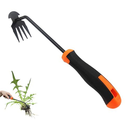 Hand Weeding Tool, Uprooting Weeder Portable Garden Weed Remover