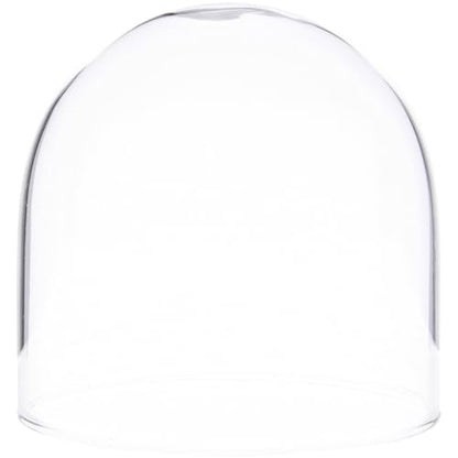 Plymor 3" x 3" Glass Display Dome Cloche (no Base) - color: No Base