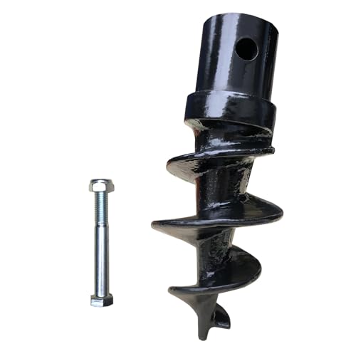Auger Pilot Tip Replacement, 1-7/8" Shank for 6-24" Post Hole Diggers