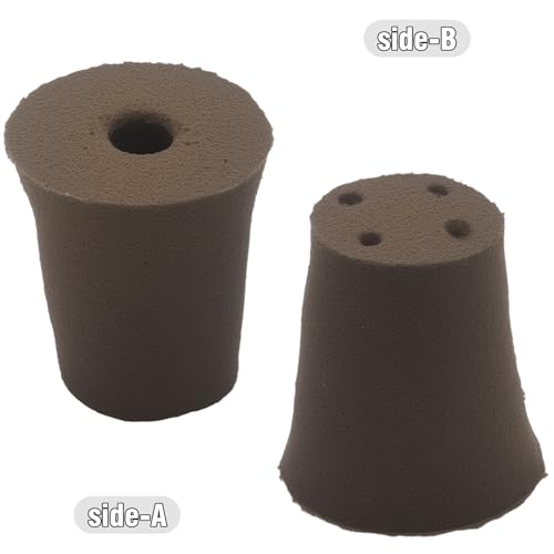60Pack Grow Sponges, Seed Starter Plugs for Seeds and Cuttings, Suitable for Hydroponic Systems and Soil Cultivation for Indoor and Outdoor Plant Rooting Herbs Vegetables Cultivation Planting Sponges