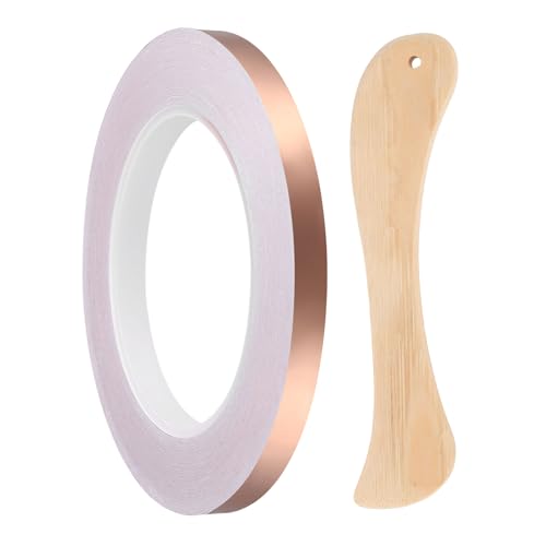 Copper Foil Tape 0.39" x98FT Single Conductive Adhesive Tape - size: 0.39 Inch x 98 FT