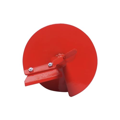 THUNDERBAY 8 Inch Diameter 36 Inch Long Earth Auger Bit with Fishtail Point for Decks, mailboxes, Fences, Tree Planting - color: w/o Patent Shock Spring, size: 8-Inch Diameter