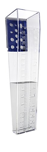 Professional Outdoor Rain Gauge 6 Inch Capacity
