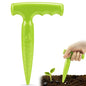 Seed Planter Tool, T-Handle Seed Dibber, Light Green, 1 Pack - color: Light Green, 1-Pack