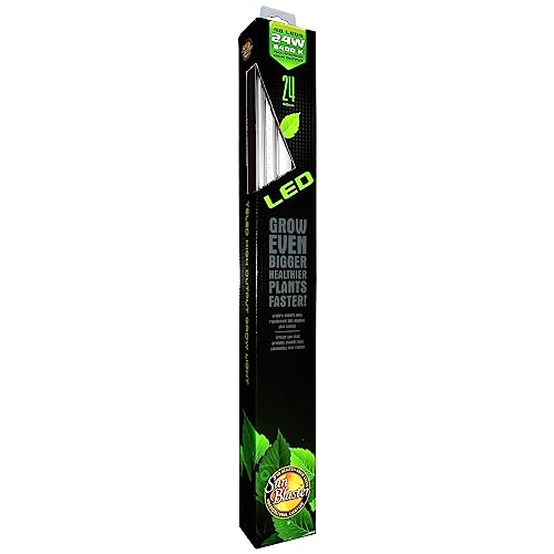 SunBlaster High Output 48-LED Full Spectrum Strip Grow Light, 6400K, 24 in