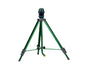 1-Pack Orbit H2O-Six Gear Drive Yard Sprinkler on Tripod, Green Lawn Watering