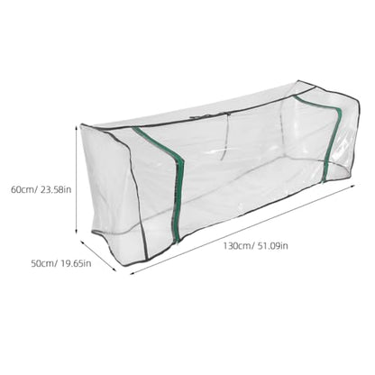 POPETPOP Transparent Greenhouse Cover Easy to Use Garden Protection Tent for Raised Garden Bed Heavy Duty Plant Cover Reliable Frost Weather Protection for Thriving Plants