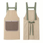 JOYMOOP Apron with Pockets, Detachable Towel, Kitchen Cooking for Women Men