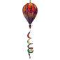 In the Breeze Kokopelli 6-Panel Kinetic Hot Air Balloon Wind Spinner,11" W x 17" H, 26" Tail,1049 - color: Kokopelli