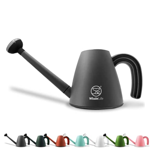 Indoor Plant Watering Can Long Spout for House Plants 2L/67oz Gray - color: Gray