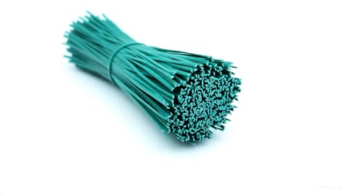 350 Pcs,12",Plastic Twist Ties, Garden Plant Twist Tie Cable Tie, Plastic Cable Ties for Bread Candy Bags, Gift Bags (Dark Green,12 Inch) - color: Dark Green,12 Inch
