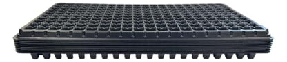 200 Cell Seedling Plastic Nursery Trays, 10 Pack, Thick Durable Germination Plug Trays, 2000 Cells Reusable Plant Propagation - size: 200 Cell, style: 0.85mm Wall Thickness