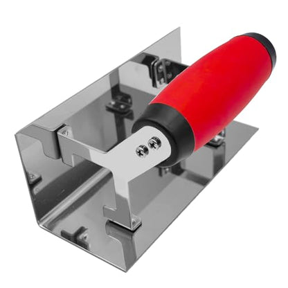 Concrete Tool, 6" x 2.5" Drywall Inside Conner Trowel - size: Inside Corner Trowel