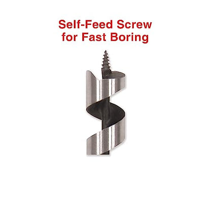 IVY Classic 46315 15/16 x 18-Inch Power Auger, High-Carbon Steel, 1/Tube - size: 15/16" Diameter, style: 18" Length